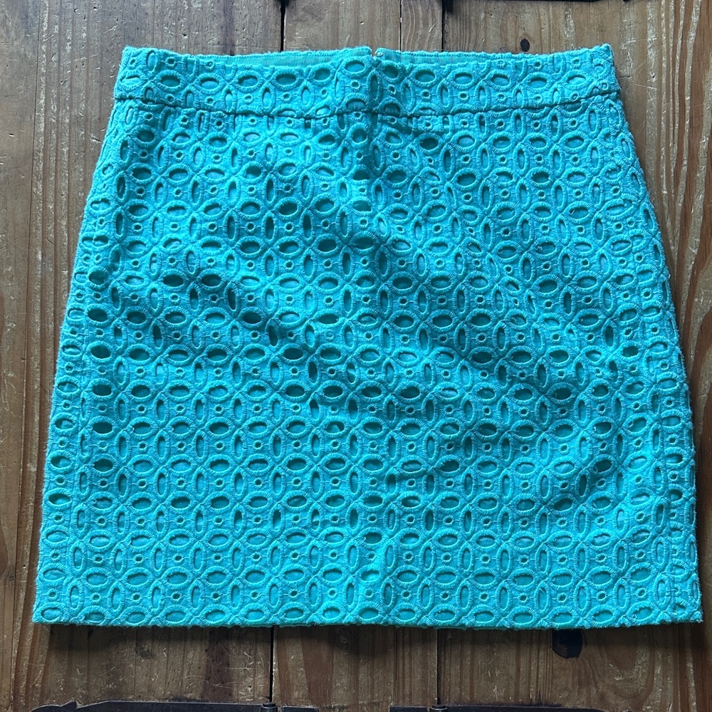 J. Crew Eyelet Skirt